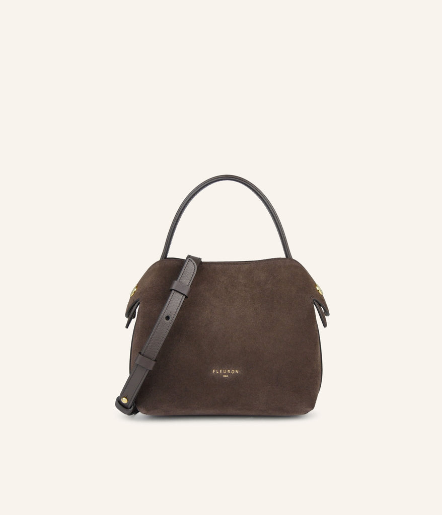 Mini Swann | Suede Moka - Fleuron Paris